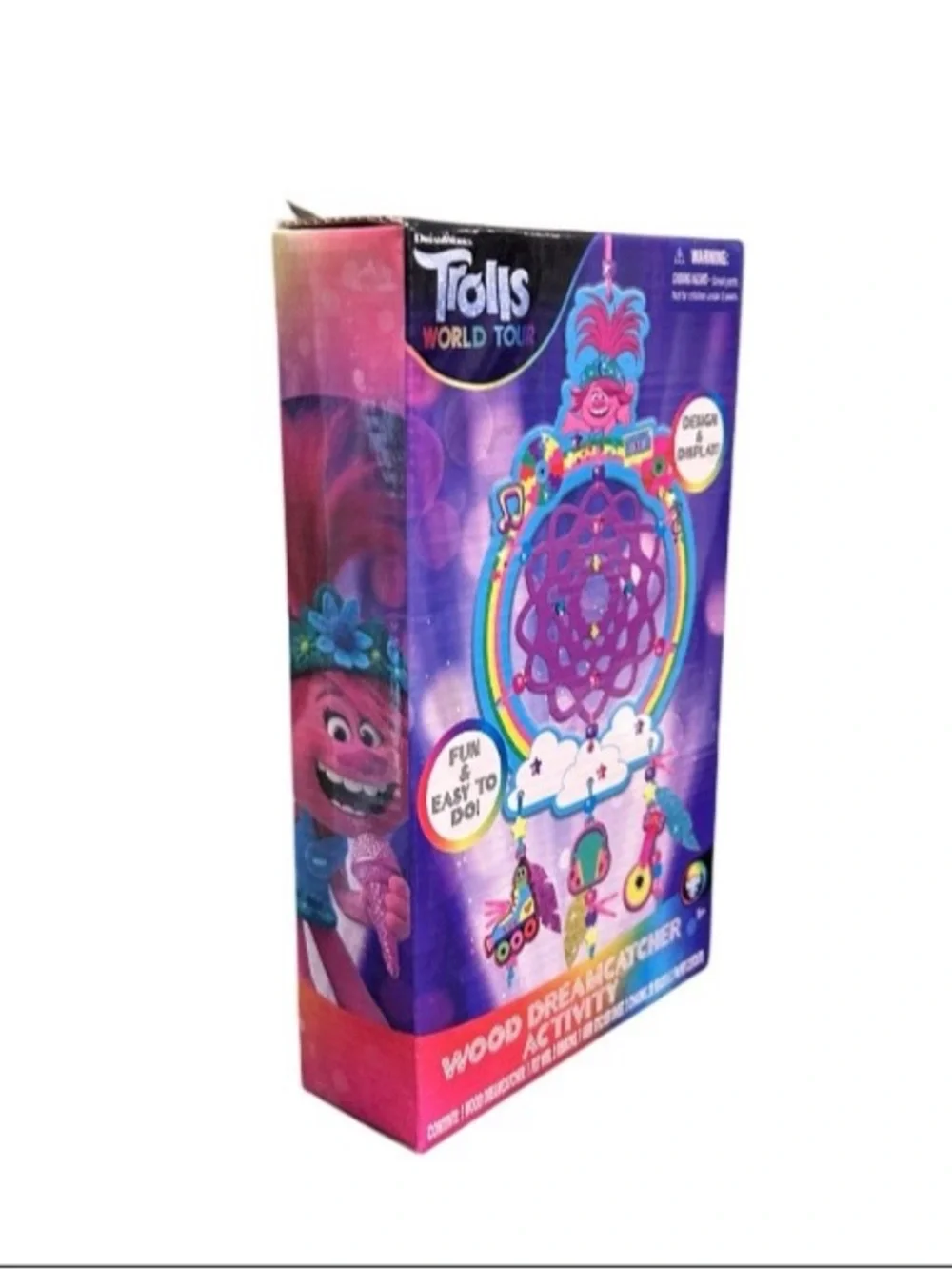 Trolls World Tour Wood Dreamcatcher Activity Design & Display Ages 3+ NEW